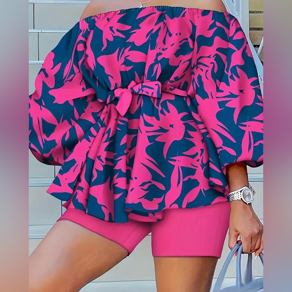 NWT Two piece fun short set!! - Picture 1 of 3